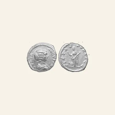 JULIA DOMNA (Augusta, 193-217). AR Denarius. Rome.