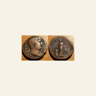 Hadrian. AD 117-138. Æ as (26mm, 9.09 g, ). Rome AD 124-128.