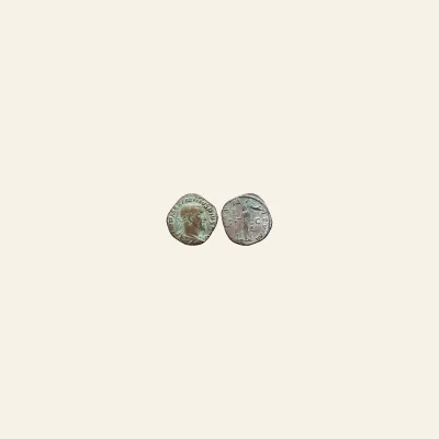 Maximinus I AD 235-238 Silver Denarius (2.32 g , 20 mm) Rome, AD 235/6.