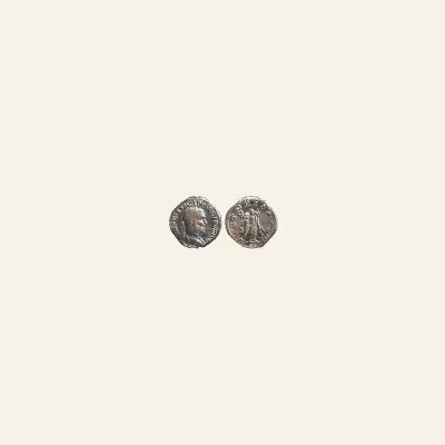 Reverse, of the denarius, for Pupienus, 238. Denarius (Silver, 22 mm, 3.06 g, 1 h), Rome, circa April-June 238., mint of Rome