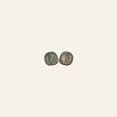 Reverse, of the denarius, for Severus Alexander (AD 222-235). AR denarius (20mm, 3.25 gm). Rome, AD 228., mint of Rome...