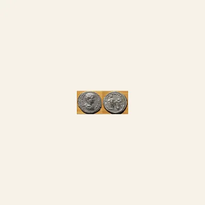 Geta, as Caesar, AR Denarius. Rome, AD 203-209.