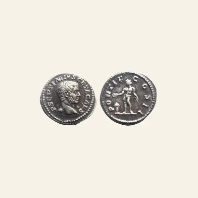 GETA (209-211). Denarius. Rome. (3.6 g., 20 mm)