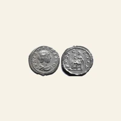 Julia Maesa, Augusta, 218-224/5. Silver Denarius (19.5mm, 3.4 g), Rome.