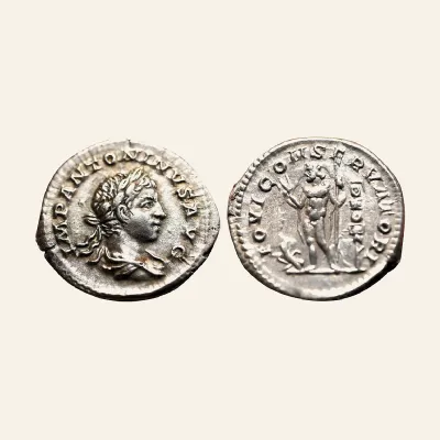 Elagabalus, 218 – 222 Denarius circa 218-222, AR 3.66 g.