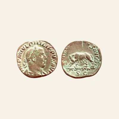 PHILIP I. 244-249 AD. Æ Sestertius (29mm, 17.08 gm). Struck 248 AD.
