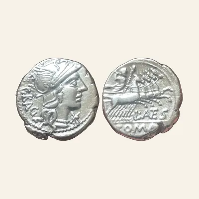 L. Antestius Gragulus, 136 BC. Denarius (Silver, 19 mm, 4.02 g), Rome.