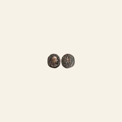 Reverse, of the denarius, for Severus Alexander AR Denarius. Rome, AD 225., mint of Rome