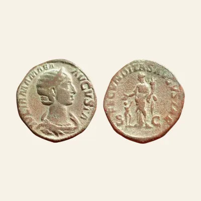 Julia Mamaea, Augusta, 222-235. AE Sestertius (30 mm, 23.18 g), Rome, 232.