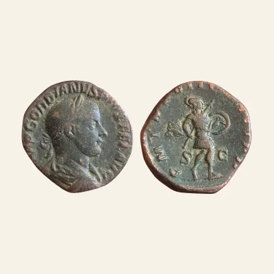 Gordian III (238-244), AE Sestertius, Rome, AD 244