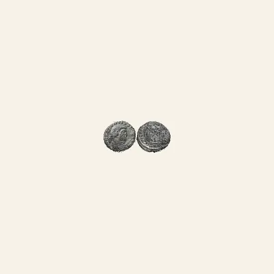 Decentius (Caesar, 350/1-353). Æ Centenionalis (25.5mm, 4.05g,). Rome, 351/2.