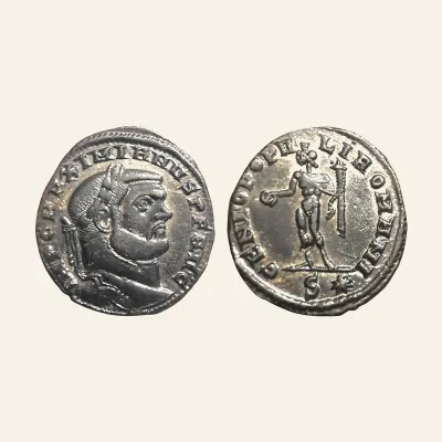 MAXIMIANUS HERCULIUS (286-305). follis. Rome.