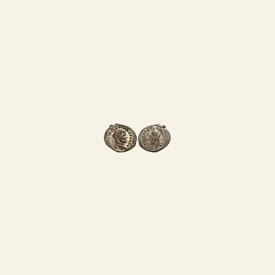 Diocletian, 284-305. follis (Silvered bronze, 29 mm, 10.50 g,), Ticinum, circa 296-297.