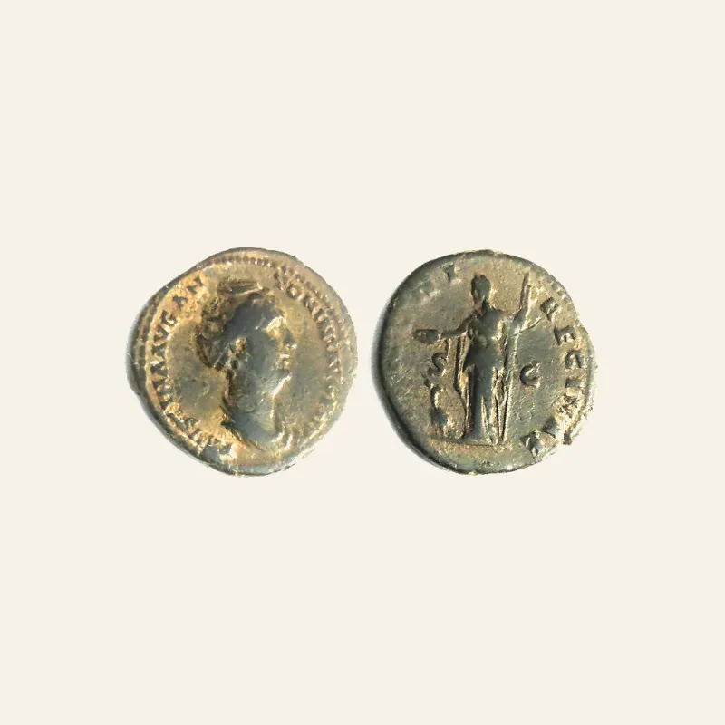 Faustina I. AE as. IVNONI REGINAE - RIC 1091