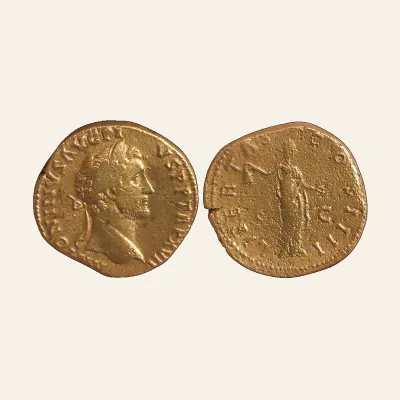 Antoninus Pius, 138 – 161 Sestertius 154-155, Æ 26.75 g.