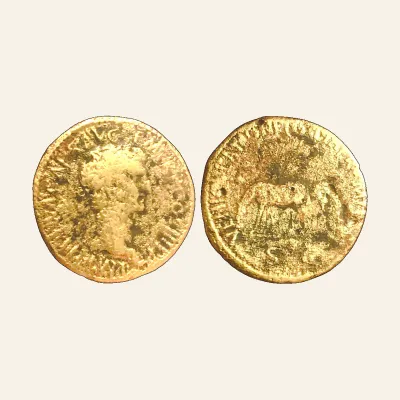 Nerva, 96 – 98 Sestertius 97, Æ 20.69 g. RARE