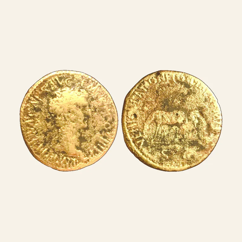 Nerva, 96 – 98 Sestertius 97, Æ 20.69 g. RARE