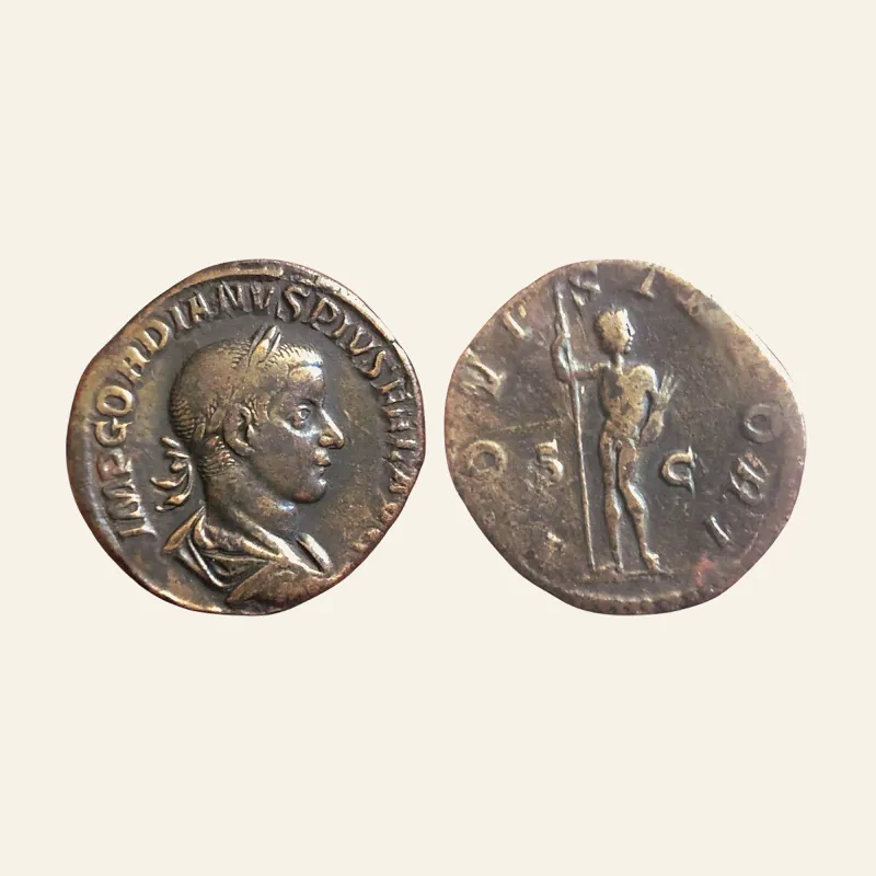 GORDIAN III. 238-244 AD. Æ Sestertius (16.65 gm). Struck 241-243 AD.