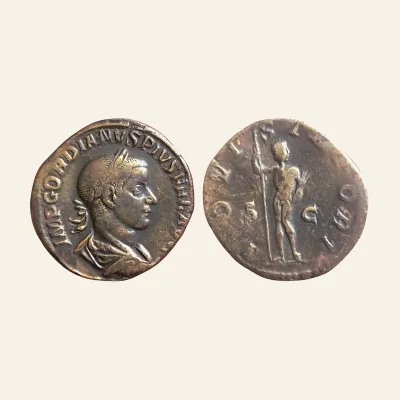 GORDIAN III. 238-244 AD. Æ Sestertius (16.65 gm). Struck 241-243 AD.