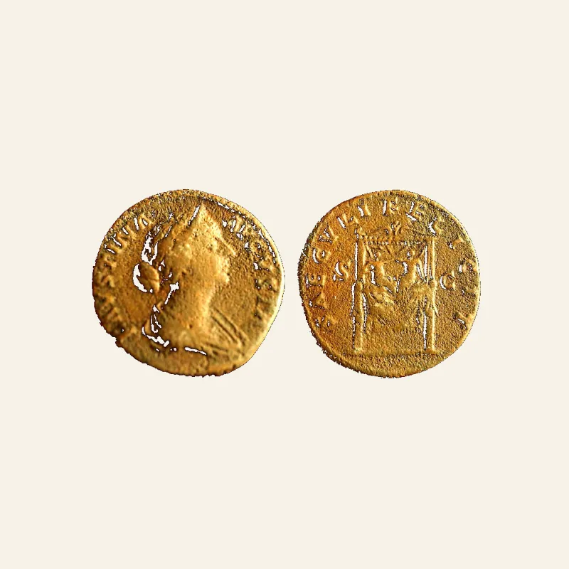 FAUSTINA II (Augusta, 147-175). AE as. Rome.