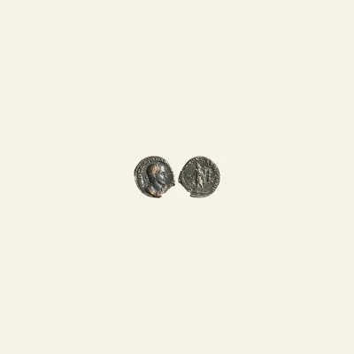 Reverse, of the sestertius, for Trajan Decius Æ Sestertius. Rome, AD 249-251., mint of Rome, 249-251