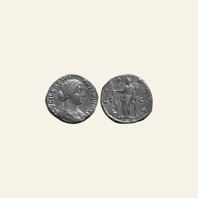 Lucilla (daughter of M. Aurelius) Æ Sestertius. HILARITAS Rome, AD 164-167