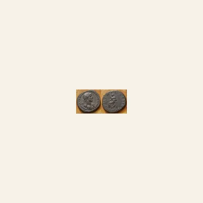 Hadrian Æ as. Rome, AD 124-128. SALVS AVGVSTI