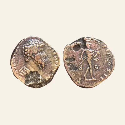 EXTREMELY RARE UNLISTED Lucius Verus AE Sestertius