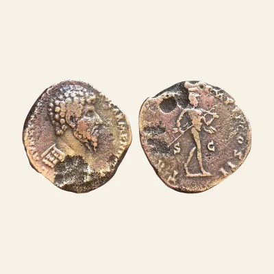 EXTREMELY RARE UNLISTED Lucius Verus AE Sestertius
