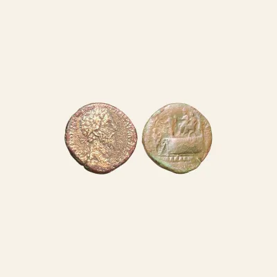Marcus Aurelius augustus, 161 – 180 Sestertius 176-177, Æ 29.22 g. VERY RARE