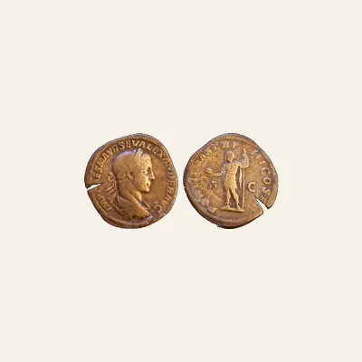 Reverse, of the sestertius, for SEVERUS ALEXANDER (222-235). AE Sestertius. Rome., mint of Rome, 222-235
