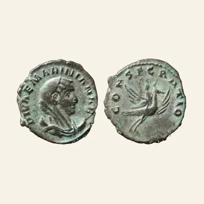 Diva MARINIANA(died before 253) wife of Valerian I BI double denarius