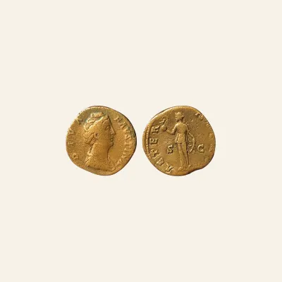 Diva Faustina Senior 138-161 AD - Sestertius, 147AD