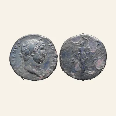 Hadrian (117-138), Sestertius, Rome, AD 125-128; AE (g 25,24; mm 33.5)