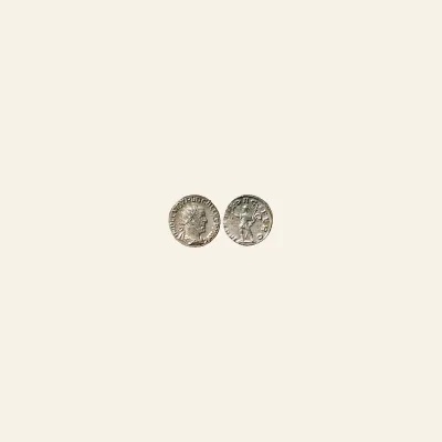 Reverse, of the antoninianus, for Trebonianus Gallus, 251-253. Antoninianus (Silver, 19 mm, 3.81 g,), Antiochia, 251-252....