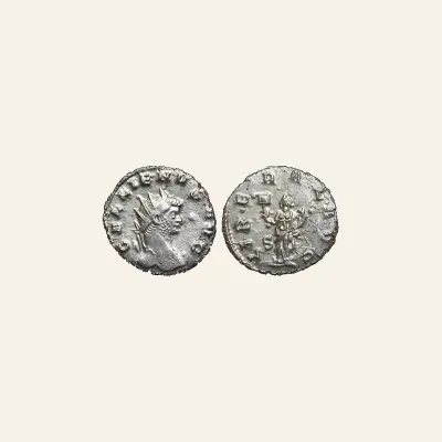 Gallienus BI Antoninianus. Rome, AD 262.