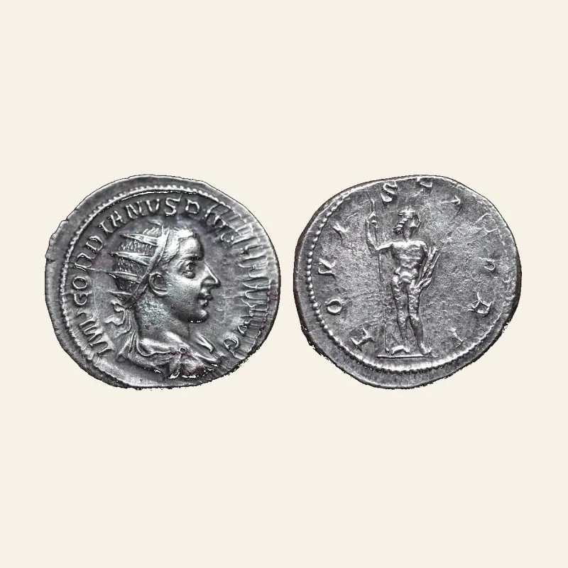 Gordian III, 238-244. Antoninianus (Silver, 23 mm, 4.62 g,), Rome, 241-243.