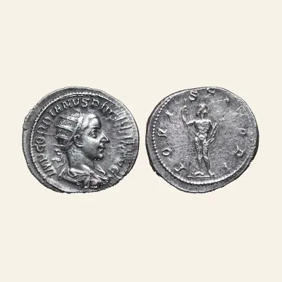 Gordian III, 238-244. Antoninianus (Silver, 23 mm, 4.62 g,), Rome, 241-243.