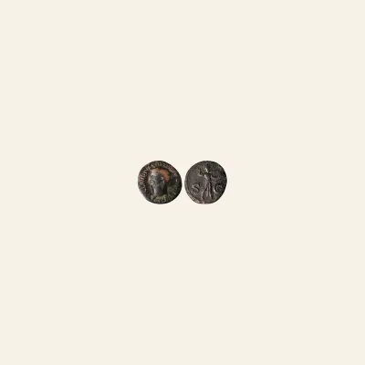 Claudius ? AE Sestertius contemporary clipped