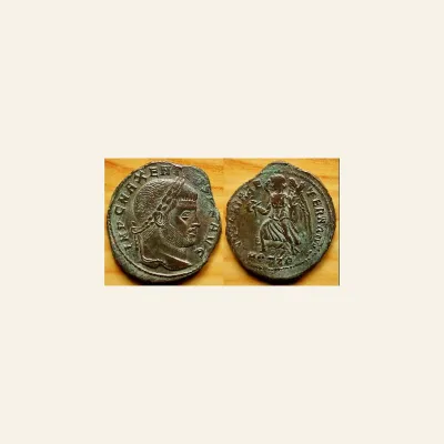MAXENTIUS (309-312). follis. Ostia.