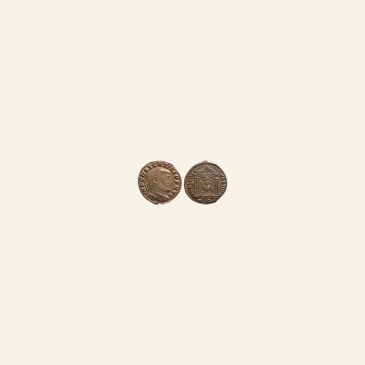 MAXENTIUS (309-312). follis. Ostia.