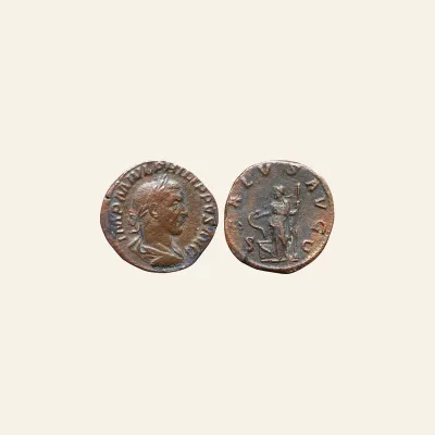 PHILIP I. 244-249 AD. Æ Sestertius (30mm, 15.49 gm). Struck 244 AD.