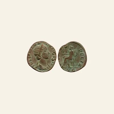 Julia Mamaea (mother of S. Alexander) Æ Sestertius. Rome, AD 224