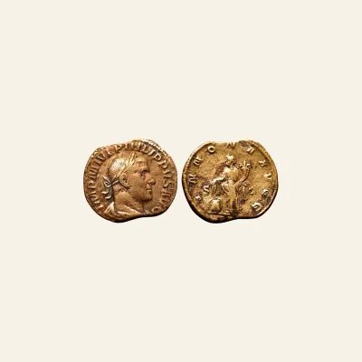 Philip I. AD 244-249. Æ Sestertius Rome mint, AD 246-24. ANNONA