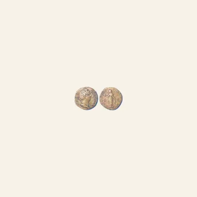 Diva Faustina I AE Sestertius after 141, 25.1 g. 32.5 mm.