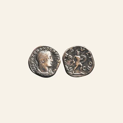Reverse, of the sestertius, for Severus Alexander (222-235), AE Sestertius, Rome, AD 232, mint of Rome, 222-235