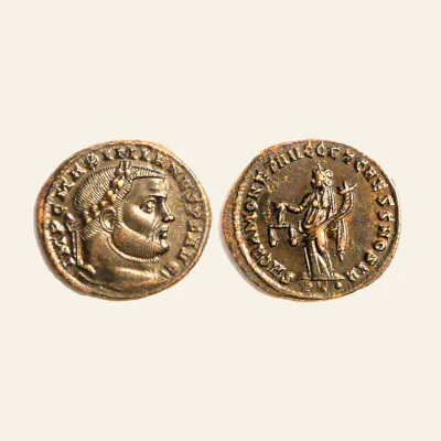 Maximianus Herculius AD 286-305. AE Follis Ticinum