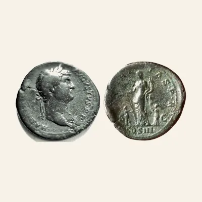 Hadrian, 117-138 AE Sestertius (34mm, 26.5g) 125/128, Rome.