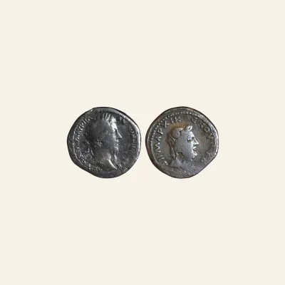 MARCUS AURELIUS. AE30. 172 AD. Cappadocia, Caesarea mint. Ammon-Zeus - RARE