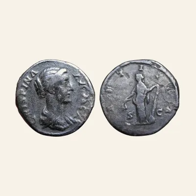 CRISPINA (Augusta, 178-182). AE as. Rome.